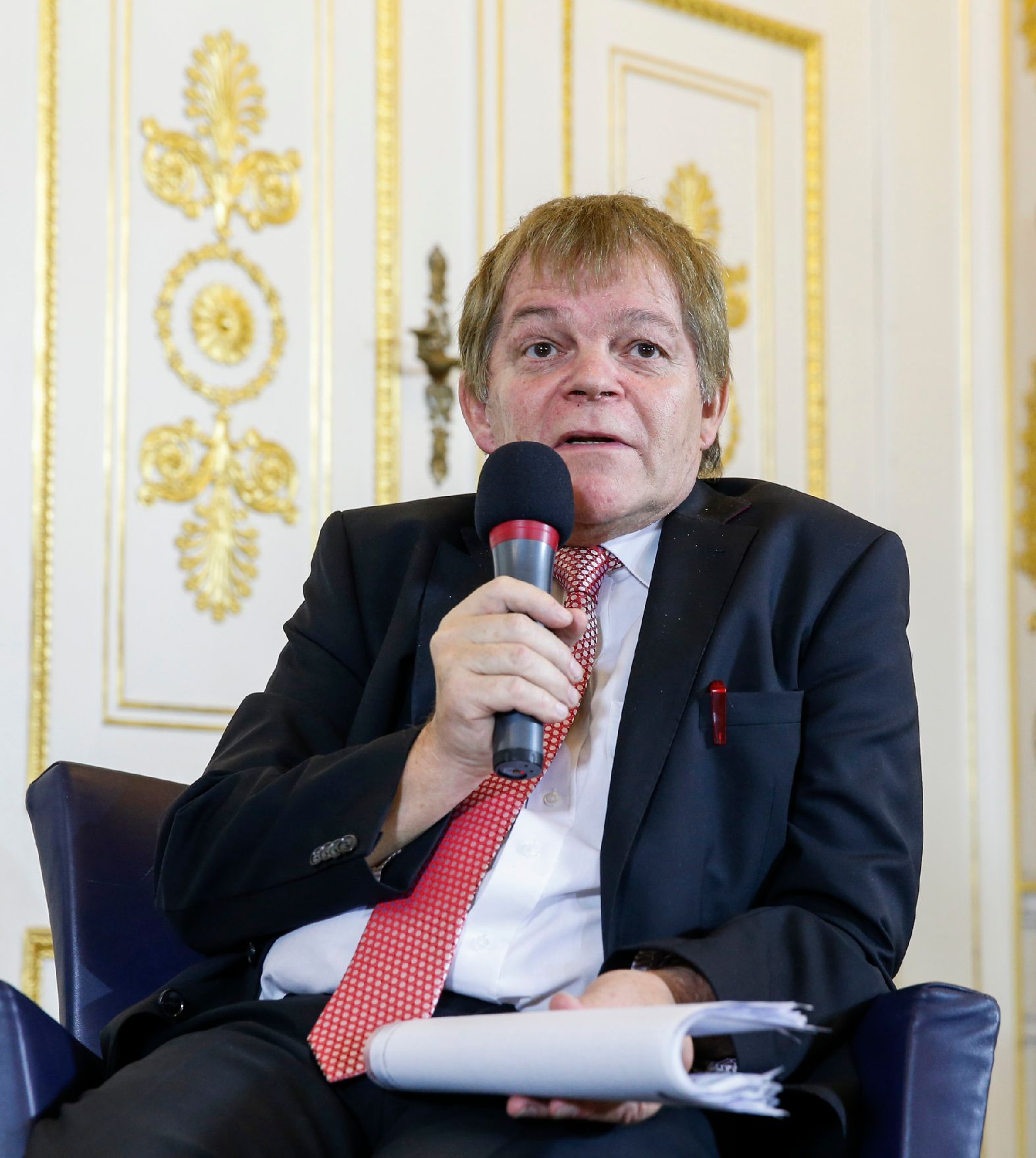 Am 28. Jänner 2015 fand im Bundeskanzleramt die Veranstaltung „Was bedeutet Datenschutz für Unternehmen“ anlässlich des 9. Europäischen Datenschutztages statt. Im Bild Johann Maier, Vorsitzender des Datenschutzrates.