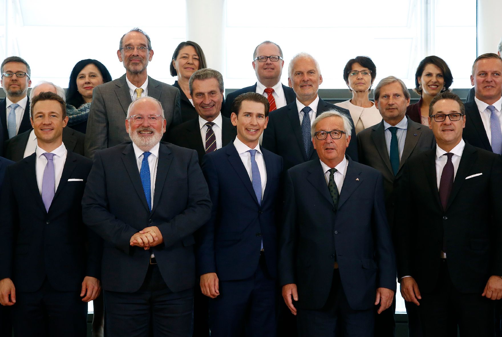 Am 6. Juni 2018 reiste Bundeskanzler Sebastian Kurz nach Brüssel. Im Bild nach dem Ministerrat.