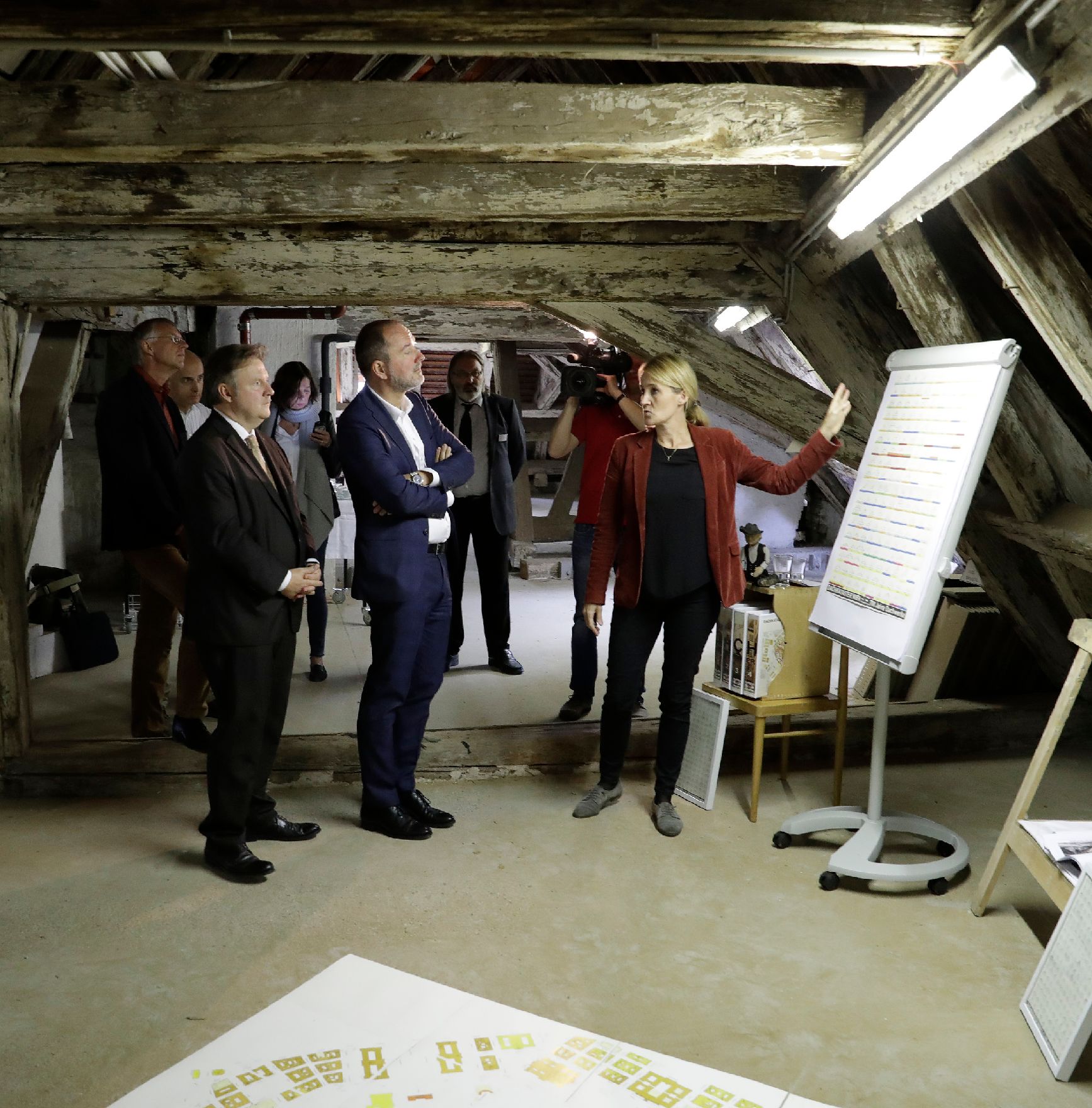 Am 15. September 2017 nahm Kunst- und Kulturminister Thomas Drozda (im Bild) an der Pressekonferenz zum Projekt "Dachkataster Wien - Innere Stadt" teil.