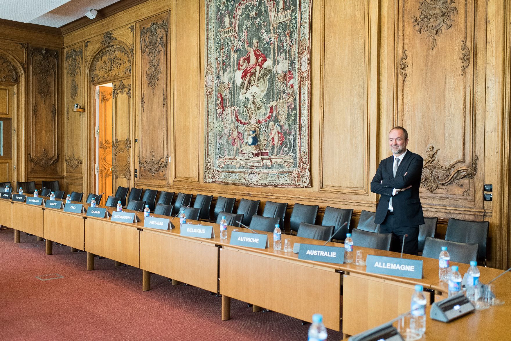 Am 29. September 2017 traf Kunst- und Kulturminister Thomas Drozda (im Bild) den Generalsekretär der OECD Angel Gurria zu einem Arbeitsgespräch in Paris.