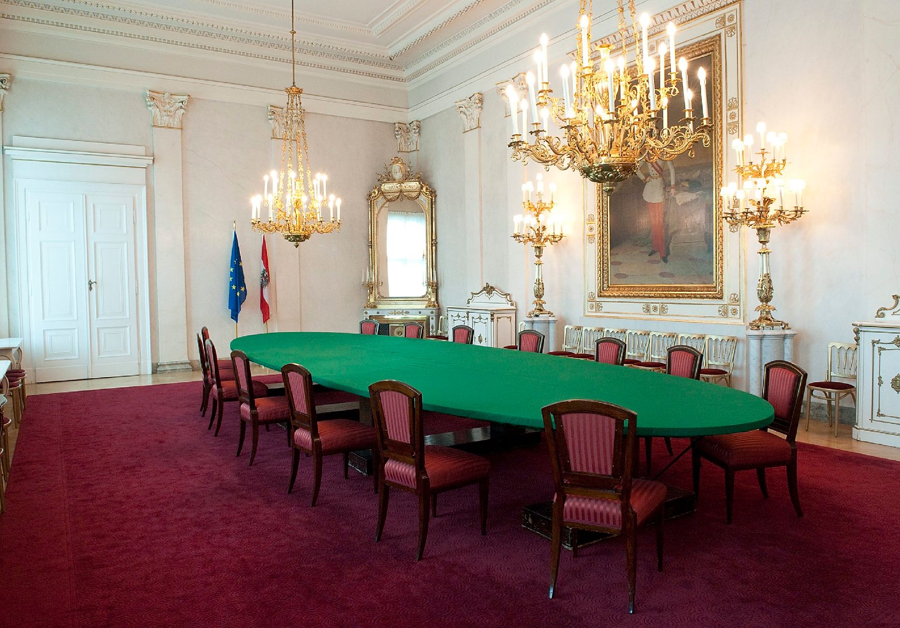 Österreichisches Bundeskanzleramt; Großer Ministerratssaal