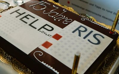 Am 10. Jänner 2013 fand im Bundeskanzleramt die Veranstaltung "15 Jahre HELP & RIS" statt.
