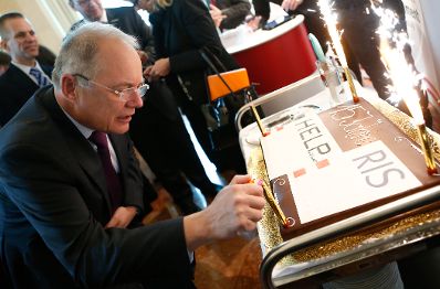 Am 10. Jänner 2013 fand im Bundeskanzleramt die Veranstaltung "15 Jahre HELP & RIS" statt. Im Bild Sektionschef Manfred Matzka.