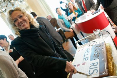 Am 10. Jänner 2013 fand im Bundeskanzleramt die Veranstaltung "15 Jahre HELP & RIS" statt. Im Bild Barbara Auracher-Jäger.
