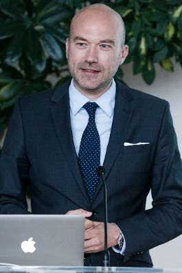 Am 16.Juli 2014 eröffnete Sektionschef Manfred Matzka den Auftakt zur Initiative Digital Champion Austria im Österreichischem Haus-, Hof- und Staatsarchiv. Im Bild Franz Kühmayer.