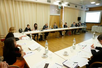 Am 27. und 28. April 2015 fand in der Diplomatischen Akademie Wien die Conference on European Democracy (EuDEM) 2015 statt. Blick ins Publikum.