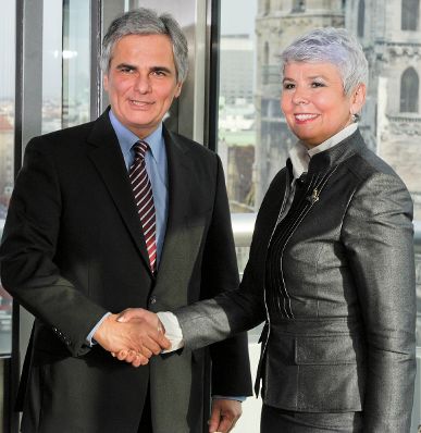 Am 13. Dezember 2010 traf Bundeskanzler Werner Faymann mit der Ministerpräsidentin der Republik Kroatien, Jadranka Kosor, zu einem Arbeitsmittagessen zusammen.