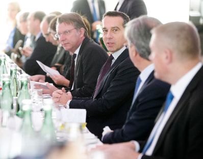 Am 15. November 2016 traf Bundeskanzler Christian Kern die EU-Botschafter zu einem Gespräch.