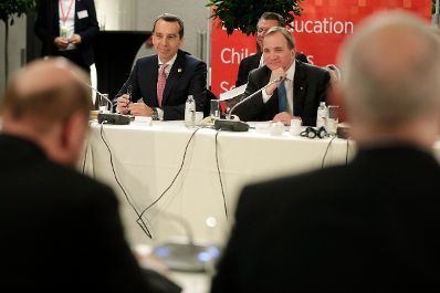 Am 15. Dezember 2016 fand in Brüssel der Europäische Rat der Staats- und Regierungschefs statt. Im Bild Bundeskanzler Christian Kern (l.) mit dem schwedischen Ministerpräsidenten Stefan Löfven (r.).