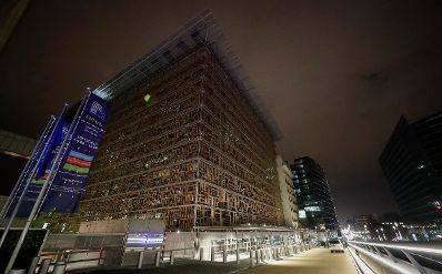 Am 15. Dezember 2016 fand in Brüssel der Europäische Rat der Staats- und Regierungschefs statt. Im Bild das neue Ratsgebäude.