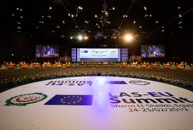 Am 24. Februar 2019 fand die Eröffnung des EU - LAS Gipfel statt.