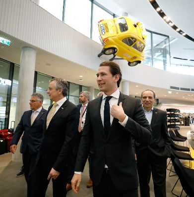 Am 12. März 2019 besuchte Bundeskanzler Sebastian Kurz die ÖAMTC Zentrale in Wien.