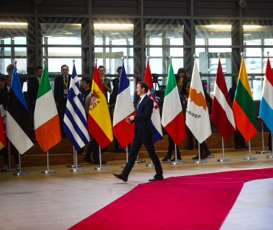 Am 10. April 2019 nahm Bundeskanzler Sebastian Kurz am Brexit-Gipfel in Brüssel teil.