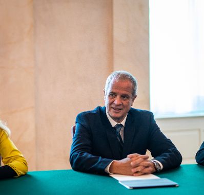 Am 22. Mai 2019 fand der erste Ministerrat der neuen Bundesregierung statt. Im Bild mit Bundesminister Johann Luif.