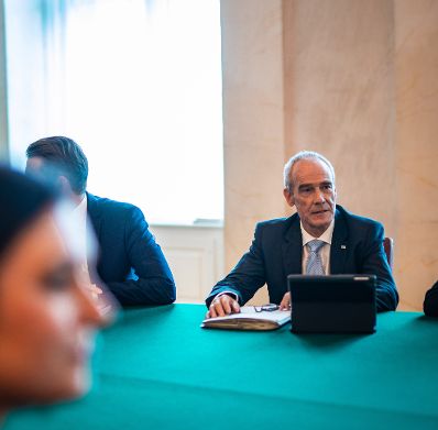 Am 22. Mai 2019 fand der erste Ministerrat der neuen Bundesregierung statt. Im Bild mit Bundesminister Eckart Ratz.