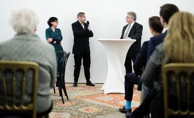 Am 21. Februar 2019 überreichte Bundesminister Gernot Blümel die Österreichischen Kunstpreise und den Hans-Hollein-Kunstpreis.