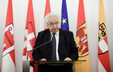 Am 14. Juni 2018 überreichte Bundesminister Gernot Blümel den Manès-Sperber-Preis an Ágnes Heller.