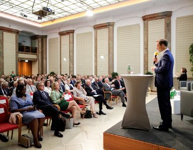 Am 21. Juni 2018 empfing Bundesminister Gernot Blümel (im Bild) die französische Ministerin für europäische Angelegenheiten Nathalie Loiseau zu einer Konferenz zur Zukunft der Europäischen Union.