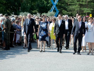 Am 18. Juli 2018 reiste Bundesminister Gernot Blümel anlässlich der Eröffnung der Bregenzer Festspiele nach Bregenz.