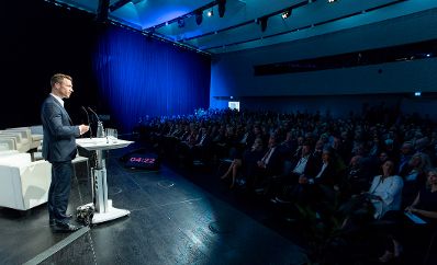Am 26. September 2018 nahm Bundesminister Gernot Blümel (im Bild) an der Eröffnung der Österreichischen Medientage teil.