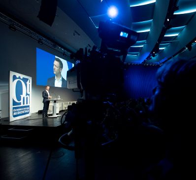 Am 26. September 2018 nahm Bundesminister Gernot Blümel an der Eröffnung der Österreichischen Medientage teil.