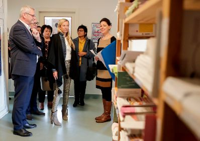 Am 4. Februar 2019 reiste Bundesministerin Juliane Bogner-Strauß anlässlich eines Bundesländertags ins Burgenland. Im Bild zu Besuch bei der Frauen-, Mädchen- und Familienberatungsstelle Oberwart.