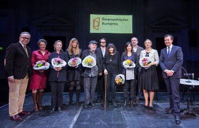 Am 8. November 2016 verlieh Kunst- und Kulturminister Thomas Drozda den "Österreichischen Buchpreis 2016".