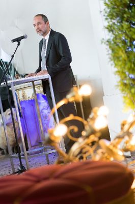 Am 25. Mai 2017 lud Kunst- und Kulturminister Thomas Drozda zum Empfang in der Orangerie anlässlich des Sommernachtskonzert der Wiener Philharmoniker.