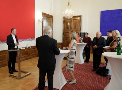 Am 23. Juni 2017 gab Kunst- und Kulturminister Thomas Drozda (im Bild) einen Empfang für die österreichischen Teilnehmer an den Filmfestspielen in Cannes.