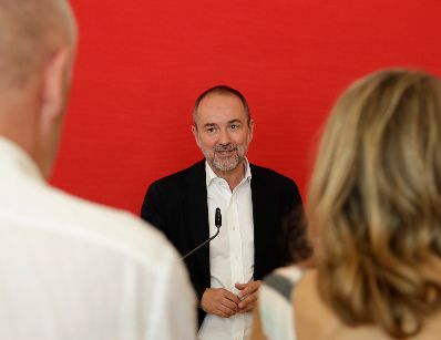 Am 23. Juni 2017 gab Kunst- und Kulturminister Thomas Drozda (im Bild) einen Empfang für die österreichischen Teilnehmer an den Filmfestspielen in Cannes.