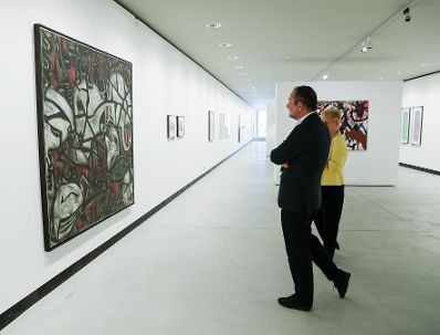 Am 16. Juli 2017 besuchte Kunst- und Kulturminister Thomas Drozda das Liaunig Museum.