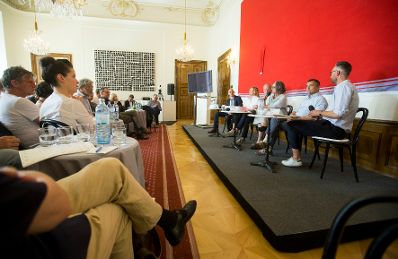 Am 2. August 2017 fand die Diskussionsreihe „Open Space“ mit Bundesminister Thomas Drozda statt.