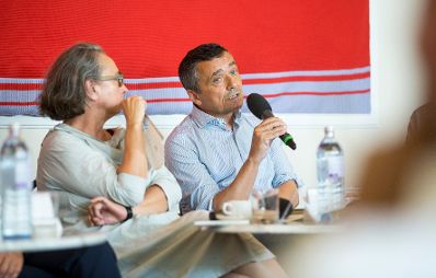 Am 2. August 2017 fand die Diskussionsreihe „Open Space“ mit Bundesminister Thomas Drozda statt.