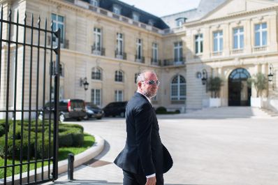 Am 29. September 2017 traf Kunst- und Kulturminister Thomas Drozda (im Bild) den Generalsekretär der OECD Angel Gurria zu einem Arbeitsgespräch in Paris.