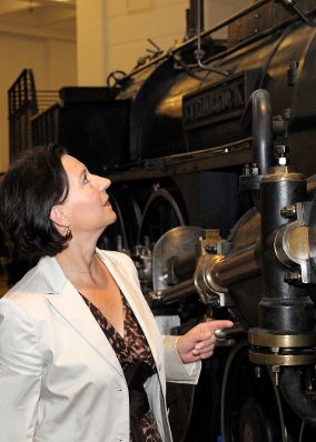 Am 26. August 2010 besuchte Frauenministerin Gabriele Heinisch-Hosek das Technische Museum Wien.