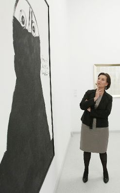 Am 23. September 2010 besuchte Frauenministerin Gabriele Heinisch-Hosek das Art Brut Museum in Maria Gugging.
