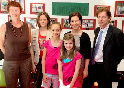 Am 22. Juni 2011 besuchte Frauenministerin Gabriele Heinisch-Hosek im Rahmen eines Bundesländertages in Wien, das Mädchencafe Zieglergasse.