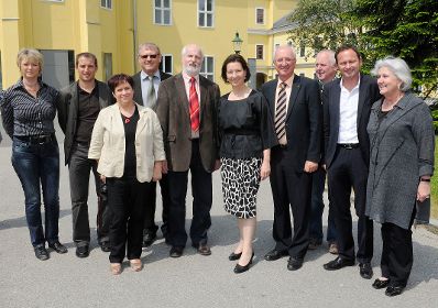 Am 13. Mai 2011, Bundesministerin Gabriele Heinisch-Hosek zu Besuch im Therapiezentrum Ybbs anlässlich des Niederösterreichtages.