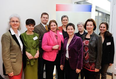 Am 20. April 2012 Eröffnung Tagung Gender Medicine. Bundesministerin Gabriele Heinisch-Hosek.