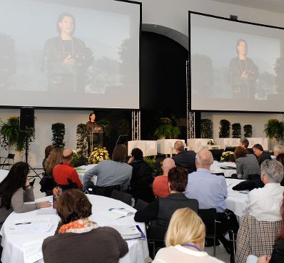Am 8. Oktober 2012 nahm Frauenministerin Gabriele Heinisch-Hosek (im Bild) an der zweiten Internationalen Konferenz - "Wachstum im Wandel 2012" teil.
