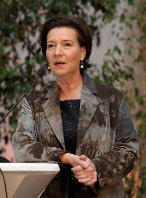 Am 23. Oktober 2013 eröffnete Frauenministerin Gabriele Heinisch-Hosek (im Bild) die AMS-Tagung „Gleichbehandlung und Frauenförderung im AMS".
