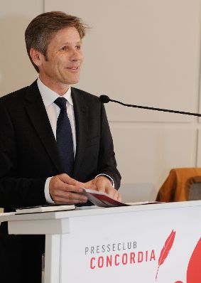 Am 10. Mai 2012 hielt Staatssekretär Josef Ostermayer die Eröffnungsrede bei der Wiedereröffnung des Concordia Hauses.