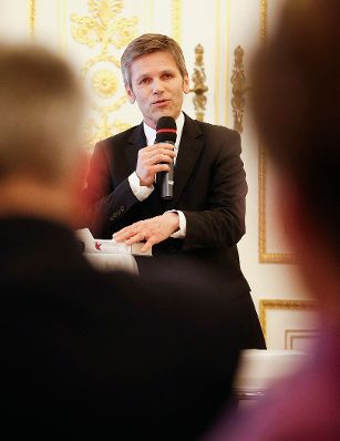 Am 8. März 2013 hielt Staatssekretär Josef Ostermayer die Eröffnungsrede zur Preisverleihung "Human Rights Book Award" im Bundeskanzleramt.