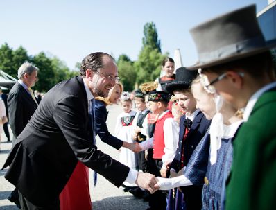 Am 17. Juli 2019 reiste Bundesminister Alexander Schallenberg (im Bild) anlässlich der Eröffnung der Bregenzer Festspiele nach Bregenz.