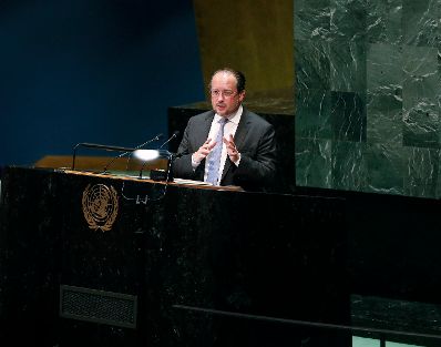 Am 26. September 2019 nahm Bundesminister Alexander Schallenberg (im Bild) an der UNO Generalversammlung in New York teil.