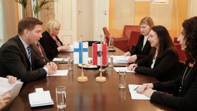 Am 21. November 2019 traf Bundesministerin Ines Stilling im Rahmen des EU-Ratsvorsitzes Finnlands mit Thomas Blomqvist, Minister für nordische Zusammenarbeit und Gleichstellung der Republik Finnland, zu einem bilateralen Gespräch zusammen.