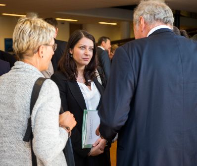 Am 22. September 2016 fand das Forum "Verwaltungsgerichtsbarkeit 2016 - Der Weg zur richterlichen Entscheidung" statt. Im Bild Staatssekretärin Muna Duzdar (m.).