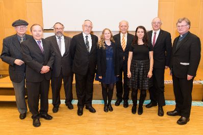 Am 16. November 2016 nahm Staatssekretärin Muna Duzdar (im Bild) an der Veranstaltung "60 Jahre Koordinierungsausschuss für christlich-jüdische Zusammenarbeit" teil.