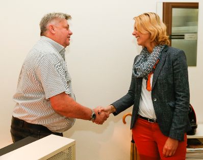 Am 3. September 2014 besuchte Staatssekretärin Sonja Steßl die Sektion III des Bundeskanzleramts.