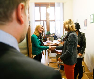 Am 3. September 2014 besuchte Staatssekretärin Sonja Steßl die Sektion III des Bundeskanzleramts.